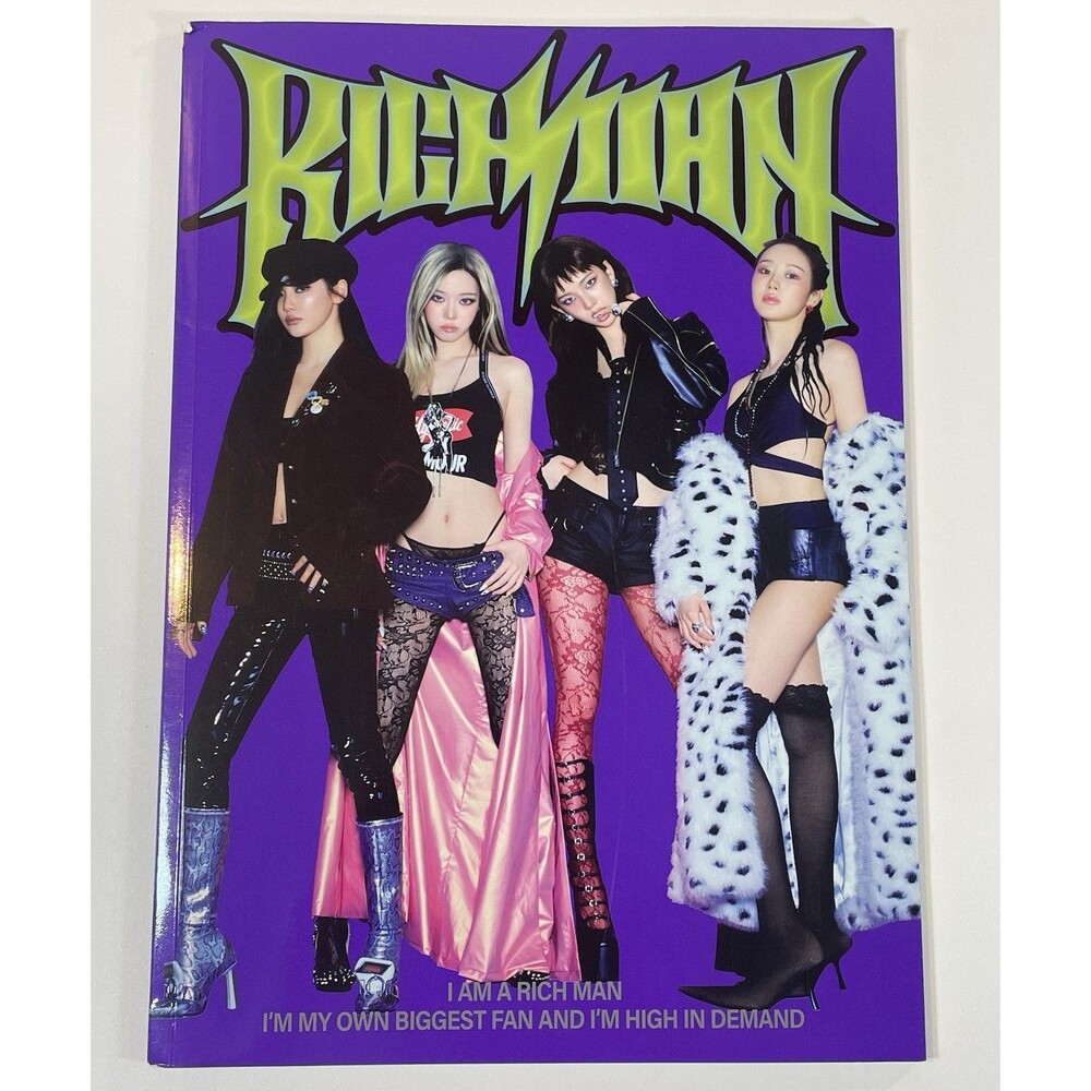 aespa Rich Man 6th Mini Album ENERGY Ver CD K-Pop Unsealed